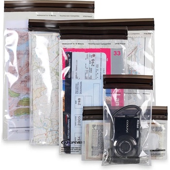 Pouzdro Lifeventure DriStore LocTop Bags Valuables vodotěsné 3 ks