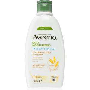 Aveeno Daily Moisturising Yoghurt body wash овлажняващ душ гел Vanilla & Yoghurt 300ml