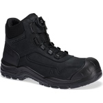 Portwest steel nubuck s3 fc39 / Кожени обувки до глезена s3 hro sr fo sc - черни 38 (fc39bkr38)