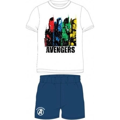 EplusM pyžamo Avengers biela