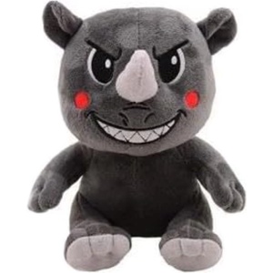 Johntoy Плюшена играчка Johntoy - Break Out Zoo, носорог, 24 cm (30053 C) - ozone