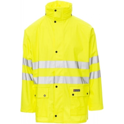 Payper RIVER JACKET reflexná nepremokavá bunda Fluorescent yellow