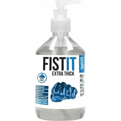 Fist-it Extra Thick Fisting lubrikační gel s pumpičkou 500 ml