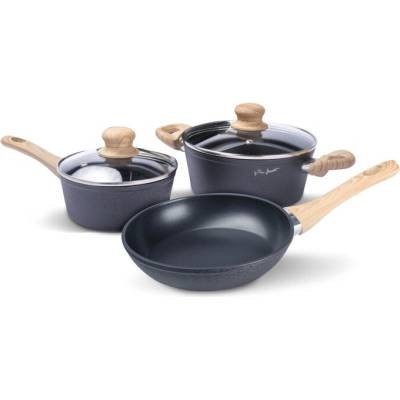 Sconto Sada hrncov NATUR 5 ks (1 panvica, 2 hrnce, 2 pokrievky)
