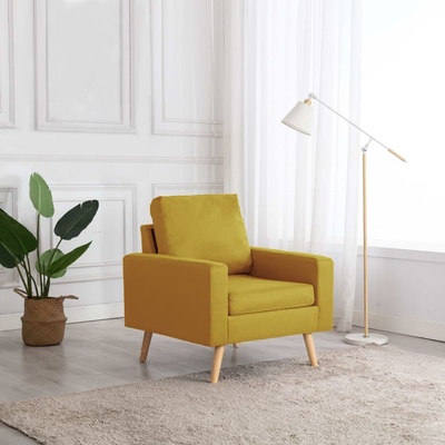 vidaXL 288699 žluté textil