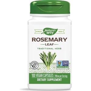 Nature's Way Rosemary Leaf, 350 mg, 100 капсули, Nature's Way (14162)