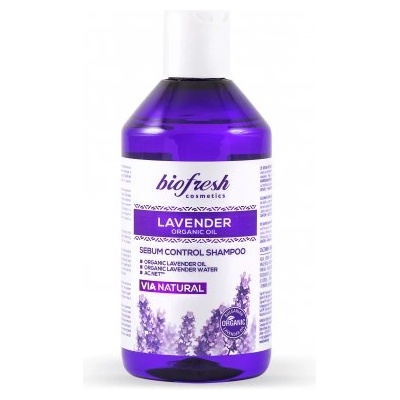 Biofresh Cosmetics Lavender Sebum Control - Шампоан за контрол на себума 300мл