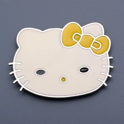 CC Fashion Přezka na opasek Kitty žlutá