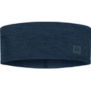 Buff merino Wide solid night blue