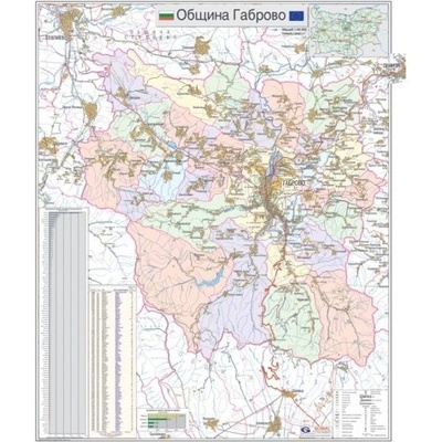 Mapmedia Карта на община Габрово