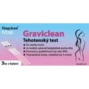 Graviclean těhotenský test Proužky 3 ks