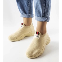 Gemre slip-on tenisky Greco krémová