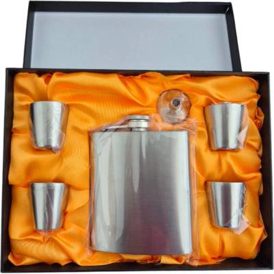Orion Sada placatka s kalíškami nerezová Home, 210 ml + 4x 30 ml