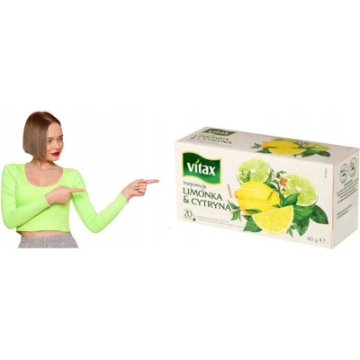 VITAX INSPIRATIONS LIMONKA & CITRÓN 20 x 2 g