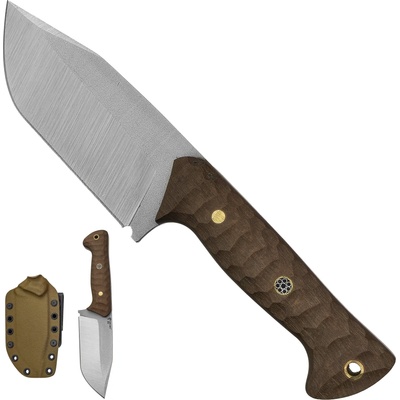 Messerfieber Masivní pevný nůž "DESERT BISON" s kydexovým pouzdrem