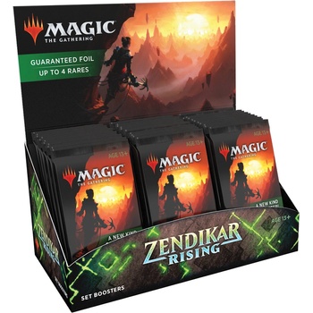 Wizards of the Coast Magic the Gathering Zendikar Rising Set Booster Box