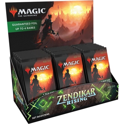 Wizards of the Coast Magic the Gathering Zendikar Rising Set Booster Box
