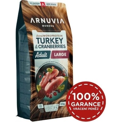Arnuvia Monova Adult Large Turkey & Cranberries 12 kg
