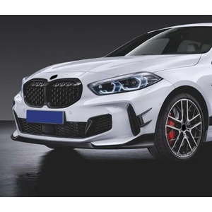  Добавка предна броня за bmw f40 (2019-2022) - черен гланц (a-bmw-0115)