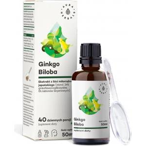 Aura Herbals Кръвообращение и мозъчна функция - Гинко Билоба, 50 ml Aura Herbals (12386 AH)