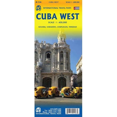 mapa Cuba West 1:600 t.