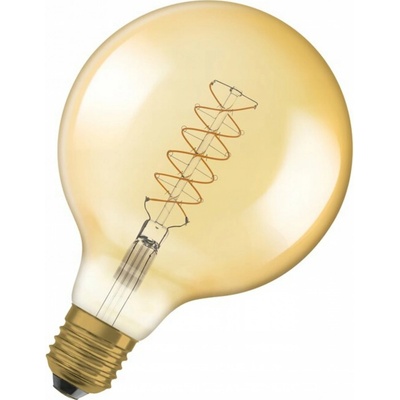 Osram LED žiarovka globe Vintage, 4,8 W, 420 lm, teplá biela, E27
