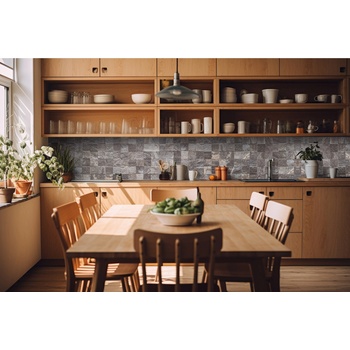 DIMEX ART s. r. o Фототапет за кухня - стенна облицовка 420 x 60 см