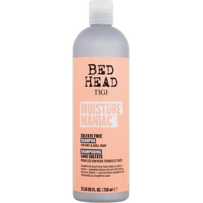TIGI Bed Head Moisture Maniac Shampoo 750 ml хидратиращ шампоан за суха и изтощена коса за жени