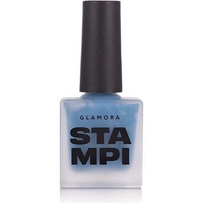 GLAMORA Razítkovací lak STEEL BLUE