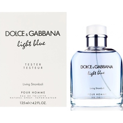 Dolce & Gabbana Light Blue Living Stromboli toaletní voda pánská 125 ml tester