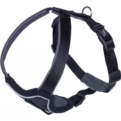 Nobby Нагръдник Comfort CLASSIC PRENO NOBBY, найлон с неопренова подплата, ширина 35 мм обиколка - 75-90 см - черен/сив, Германия 80735-05