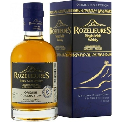 Rozelieures Whisky Origine Collection 40% 0,2 l (karton)