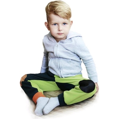 VG Dětské flícáky malinovo antracitové