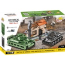 Stavebnice Cobi Cobi 2284 World War II 1:35 Bitva pri Arrasu 1940 Matilda II vs Panzer 38(t)