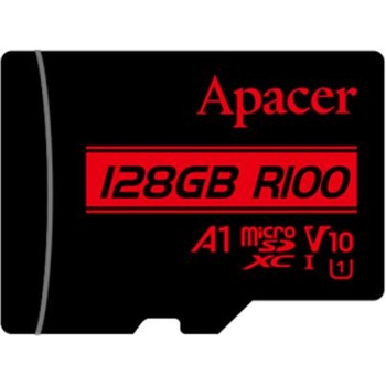 Image 1 of Apacer microSDXC 128GB R100 UHS-I (AP128GMCSX10UB-R)