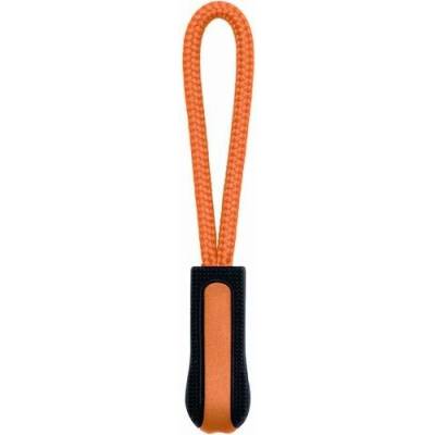 KARIBAN VINTAGE K851 / Ťaháčik na zips - black/orange Univerzálny