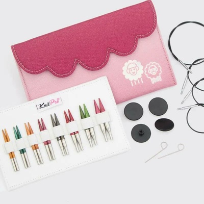 KnitPro Dreamz Mini Sada krátkých vyměnitelných jehlic 5 cm – Zboží Dáma
