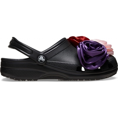 Crocs Classic Rosette Clog Black