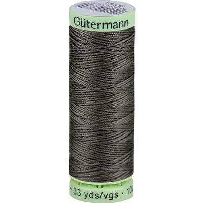 Prima-obchod Polyesterové nitě Gütermann Jeans návin 30 m, barva 701 šedá tmavá