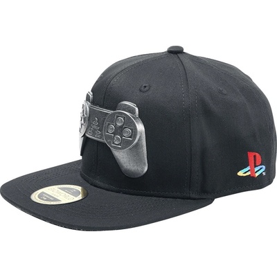 Playstation Metal Controller Snapback černá