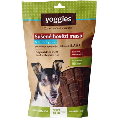 Yoggies sušené Hovězí maso s rybou 45 g