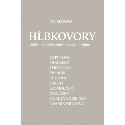 Hĺbkovory - Iva Mrvová