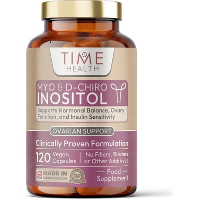 Time Health Myo & D Chiro Inositol 120 kapslí