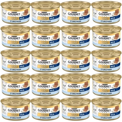 Gourmet Gold cat paštéta tuniak 72 x 85 g