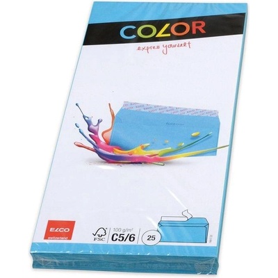 Elco Пощенски плик, C6/5, 114 х 229 mm, 100 g, прав капак съ (1560120032)