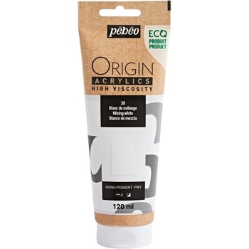 Pébéo Origin АКРИЛНА боя Mixing White 120 ml 1 бр (817138)