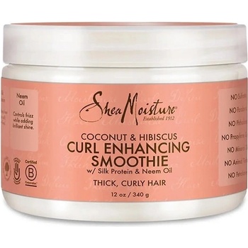 Shea Moisture Coconut & Hibiscus Curl Enhancing Smoothie Krém na podporu vln 340 g