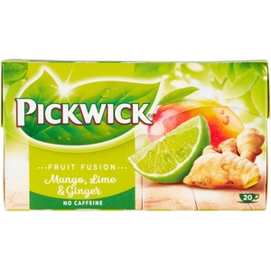 Pickwick Fruit Fusion чай от манго, лайм и джинджифил 20x 1, 75 g