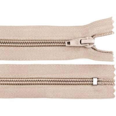 Spirálový zip No 5 délka 18 cm POL Varianta: 294 béžová, Balení: 1 ks 12764/642/182446