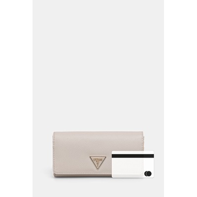GUESS портфейл дамски от имитация на кожа LAUREL (SWZG74.59155)